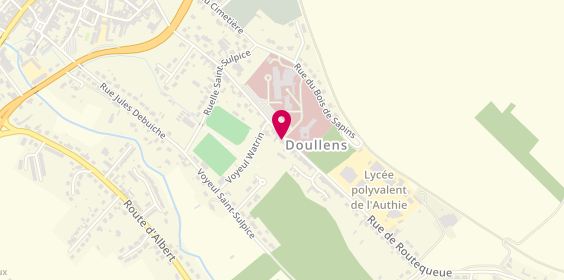 Plan de Centre Hospitalier, 87 Rue Routequeue, 80600 Doullens