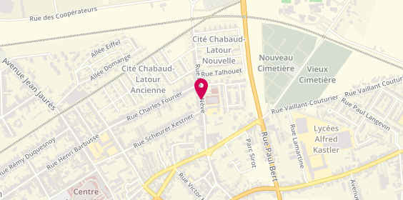 Plan de Clinique Saint Roch, Bp 20 229
440 Rue Pierre Nève, 59723 Denain