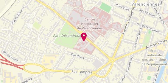 Plan de Cte de Readaptation Fonctionnelle le Val Bleu, 57 avenue Desandrouin, 59300 Valenciennes