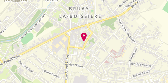 Plan de Cattp Francoise Dolto, 122 Rue d'Alsace, 62700 Bruay-la-Buissière