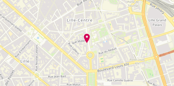 Plan de Centre Médico Psychologique, 234 Rue Pierre Mauroy, 59800 Lille
