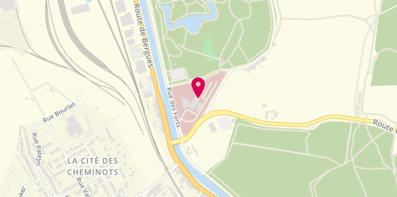 Plan de Centre d'Imagerie Médicale Coudekerquois Flandre Imagerie, 300 Rue des Forts, 59210 Coudekerque-Branche